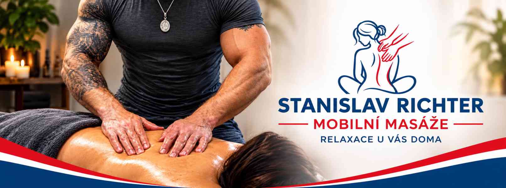 Mobilní masáže Praha & okolí: 60 min relaxu u vás doma  - foto 7