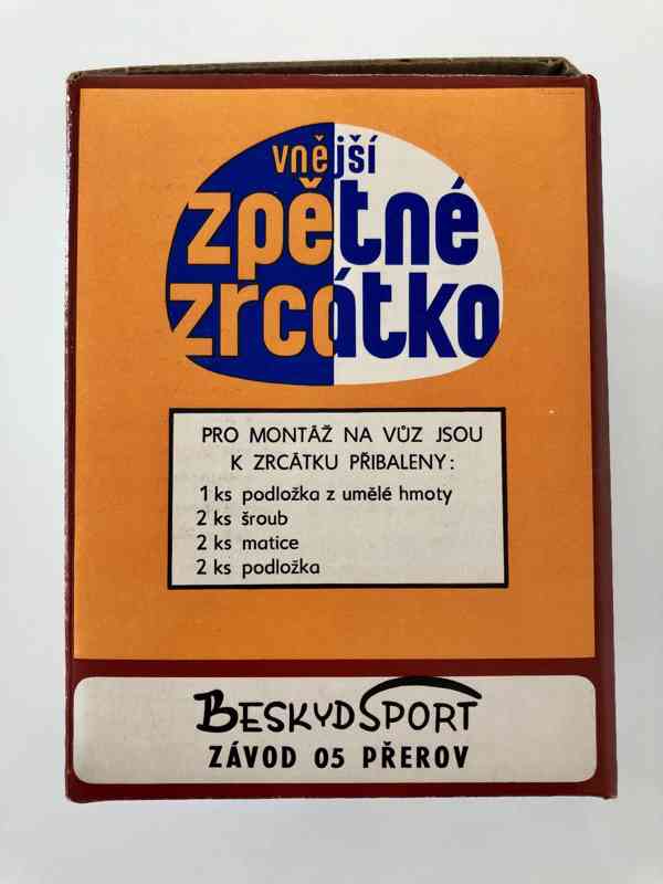 Nová dobová sportovní zrcátka Beskyd Sport (2 kusy) - foto 5