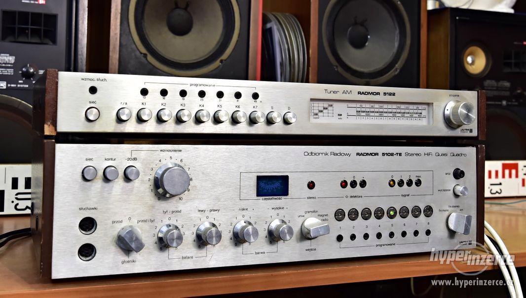 UNITRA RADMOR 5102-TE stereo receiver, Tuner AM RADMOR 5122 - foto 1
