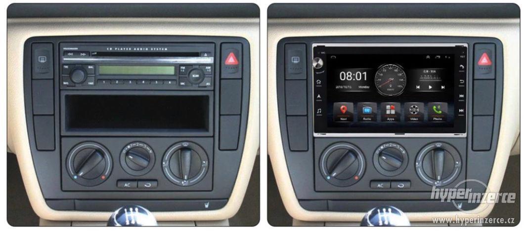 VW 7´´ Autorádio Android s GPS navigací a WiFi - foto 3