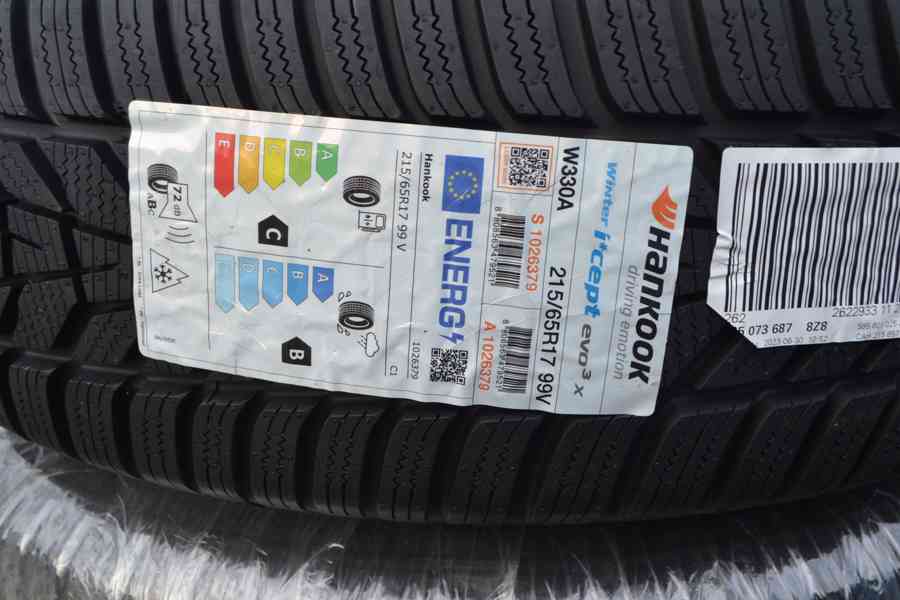 Škoda Kodiaq/VW Tiguan -NOVÁ zimní orig.Alu sada -215/65R17 - foto 6