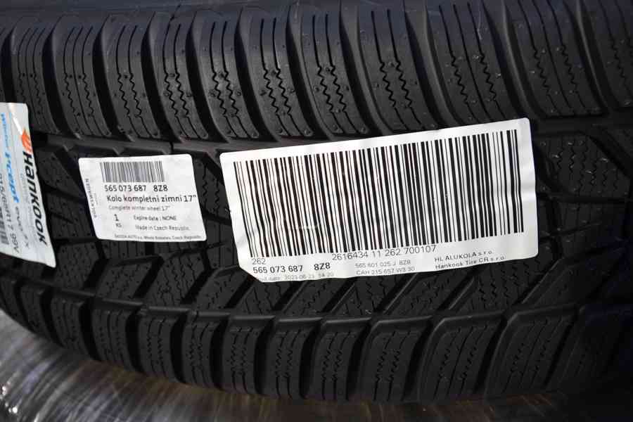 Škoda Kodiaq/VW Tiguan -NOVÁ zimní orig.Alu sada -215/65R17 - foto 4
