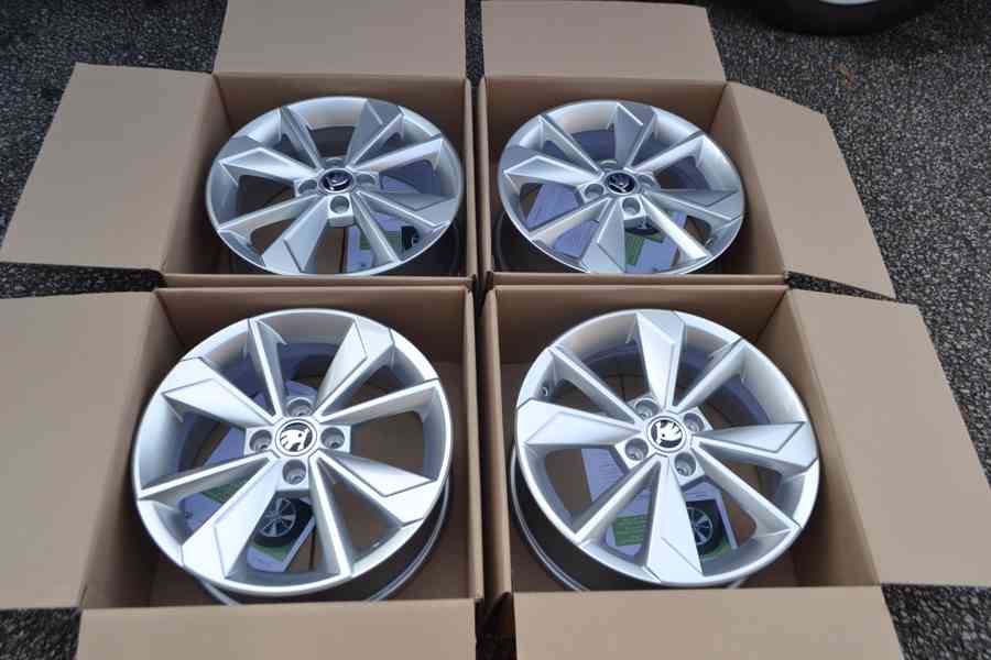 Škoda Citigo/Seat Mii,VW UP-Nové orig. Alu kola R16, 4x100  - foto 4