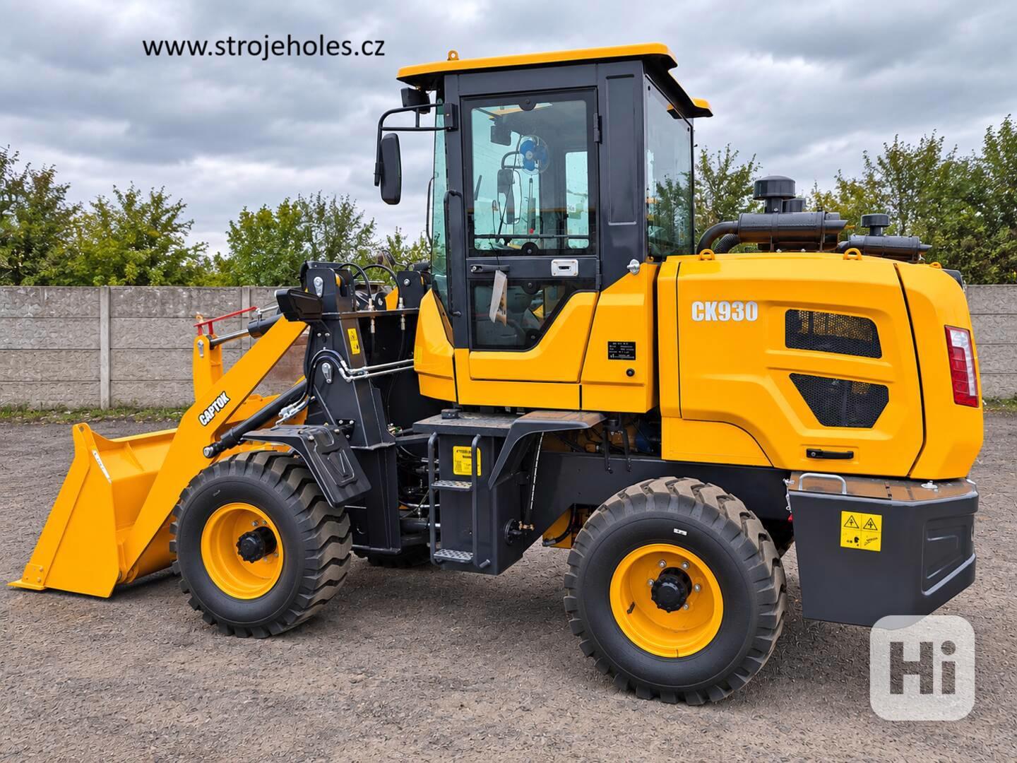 Kolový nakladač Captok CK930 42 kW / 57 HP, 4×4 - foto 1