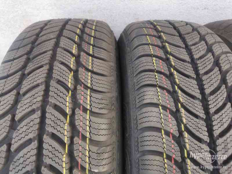 185/60R15 nové zimní pneu Fabia škoda rapid 6x15 ET38 5x100 - foto 9