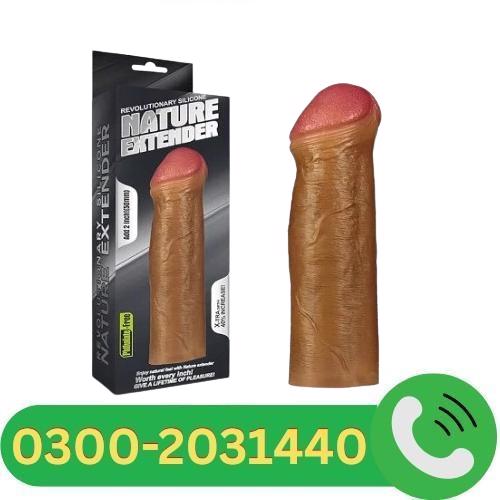 Black Silicone Uncut Cock Penis Condom In Rawalpindi{}{03020 - foto 1