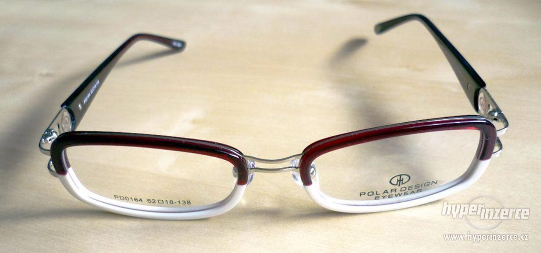Brýlové obroučky-rámky nové, nepoužité - foto 1
