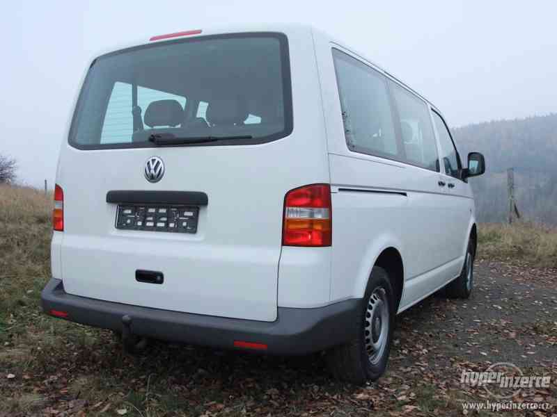 Volkswagen Transporter, VW T5, 1.9 TDI, 77kW, 9 míst - foto 3