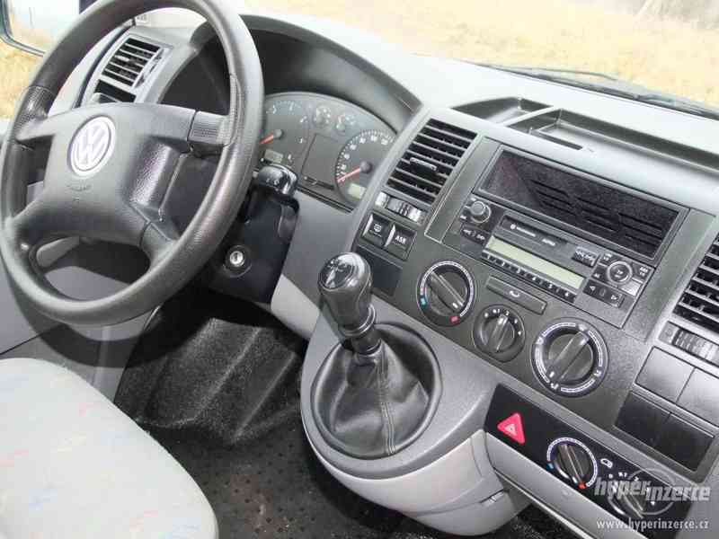 Volkswagen Transporter, VW T5, 1.9 TDI, 77kW, 9 míst - foto 4
