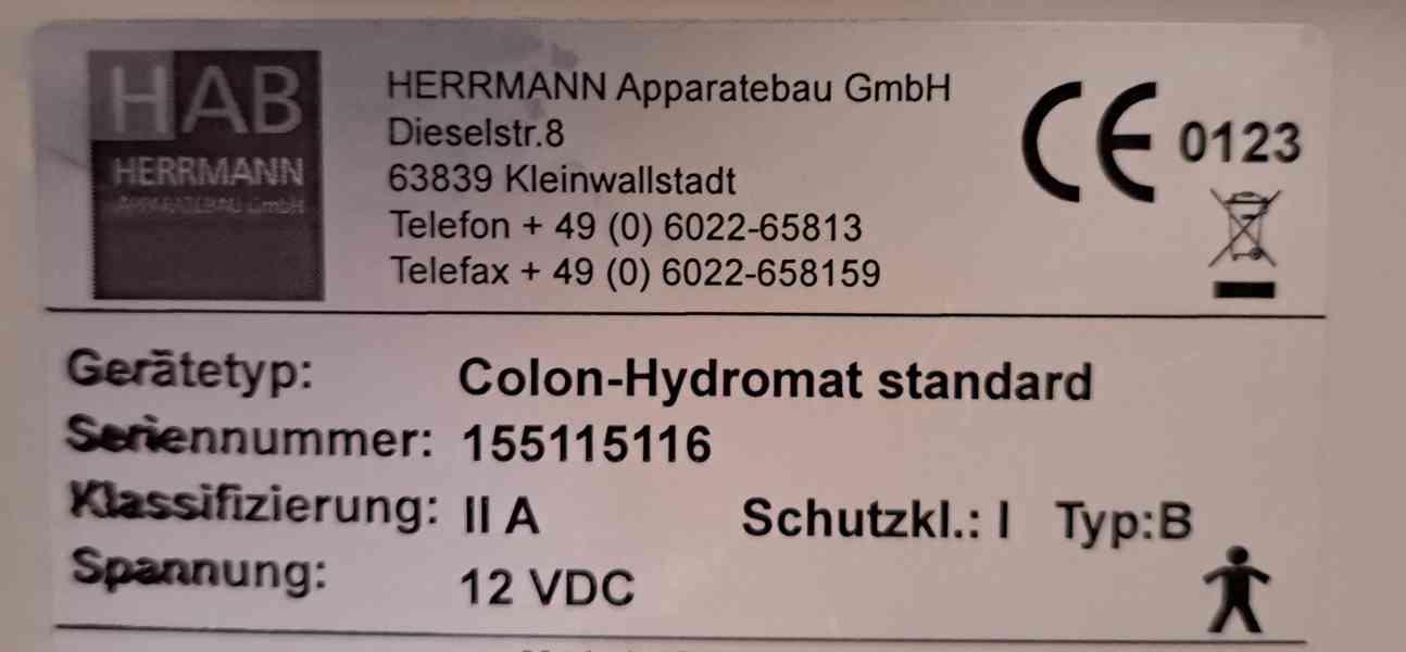 Colon-Hydromat Standard  - foto 2