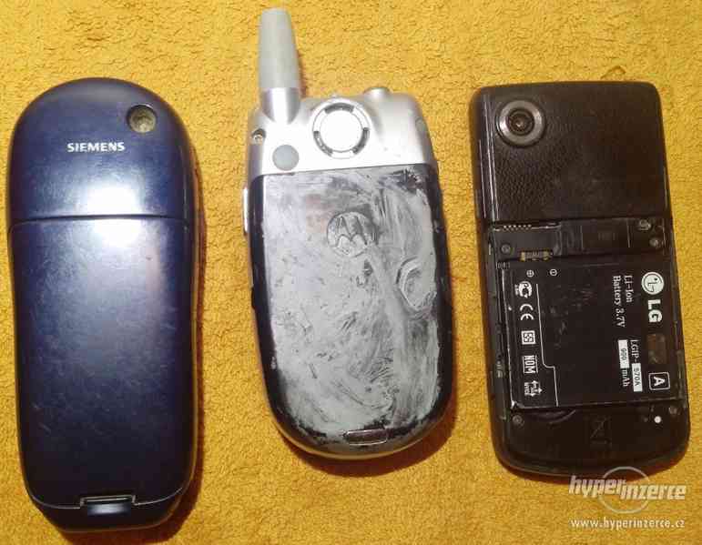 Motorola V545 +Siemens S45 +LG GD330 -k opravě nebo na ND!!! - foto 5