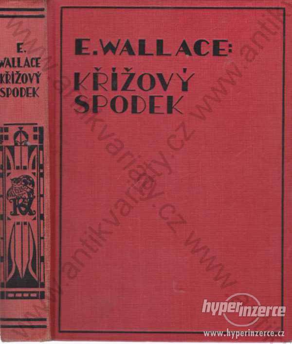 Křížový spodek Edgar Wallace Karel Voleský 1928 - foto 1