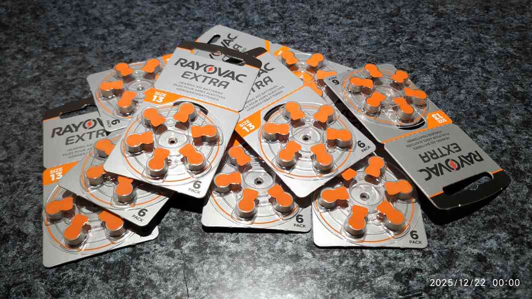 baterie do sluchadel č. 13 - foto 2