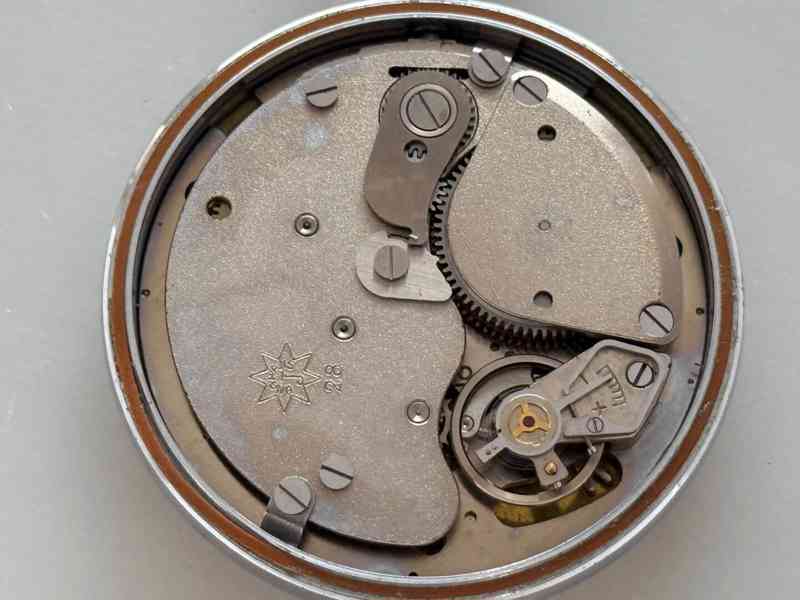 Zajímavé staré německé kapesní stopky Junghans 1/10s. - foto 3