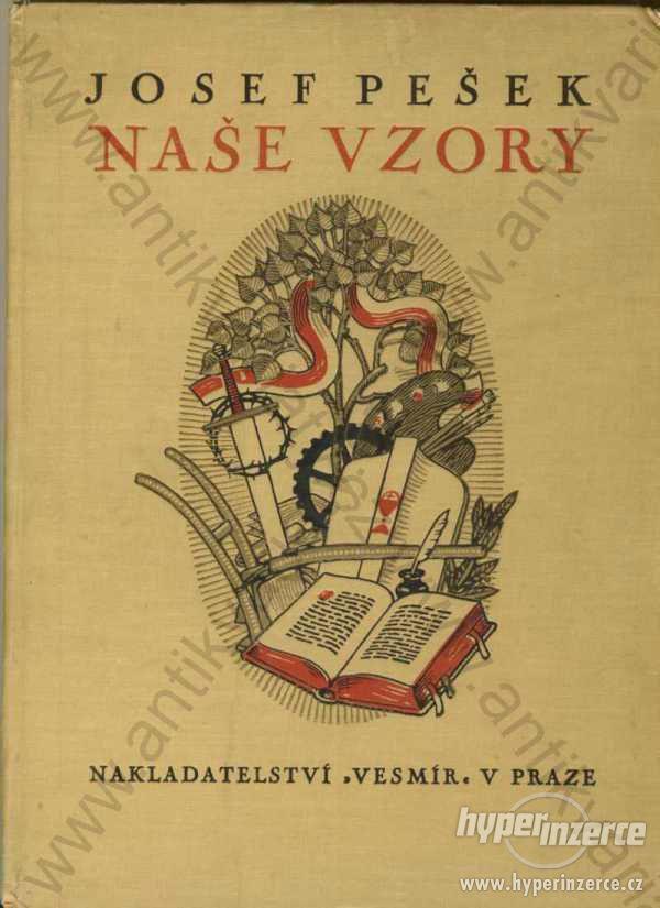 Naše vzory Josef Pešek ilustrace: Josef Wenig 1925 - foto 1