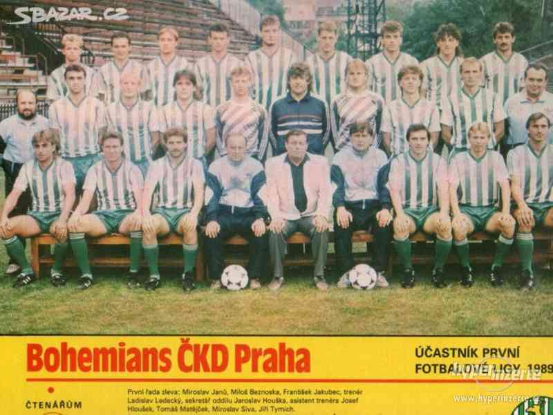 Bohemians ČKD Praha - fotbal - 1989 - foto 1