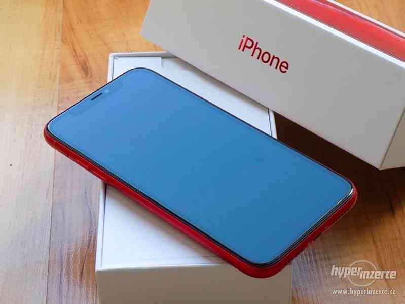 APPLE iPhone 11 128GB Red - ZÁRUKA - TOP STAV !! - foto 4
