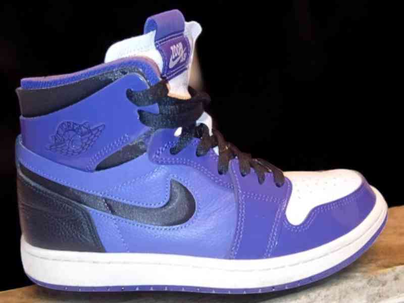 Tenisky Air Jordan 1 High Zoom Air CMFT Purple Patent (W) - foto 2