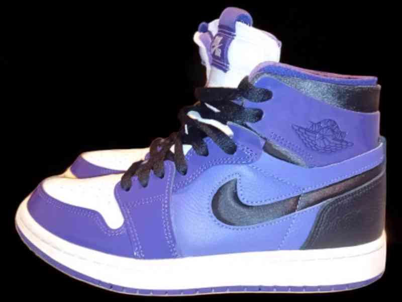 Tenisky Air Jordan 1 High Zoom Air CMFT Purple Patent (W) - foto 4