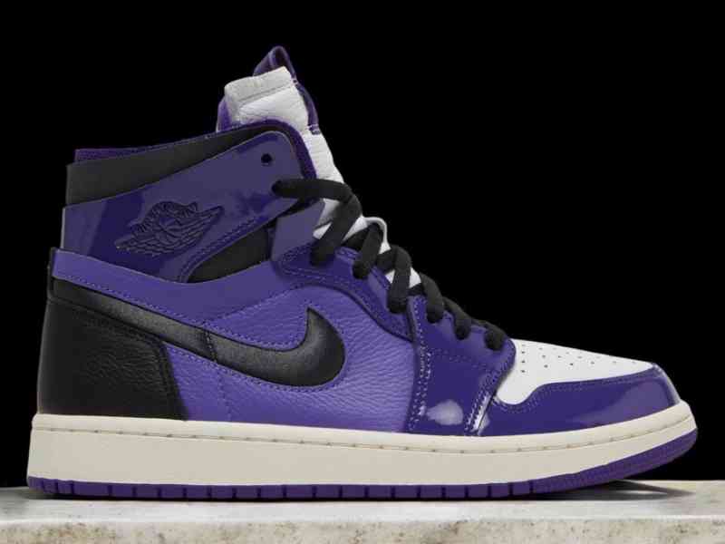 Tenisky Air Jordan 1 High Zoom Air CMFT Purple Patent (W) - foto 12