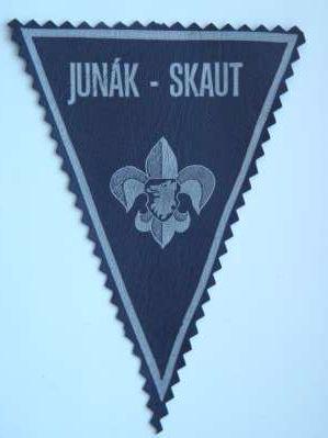 2x vlaječky:Junák-Skaut a Ivančena.Tramp. - foto 2