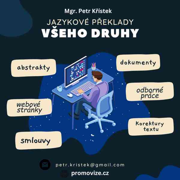Překlady AJ-ČJ, ČJ-AJ a korektury textů - foto 3