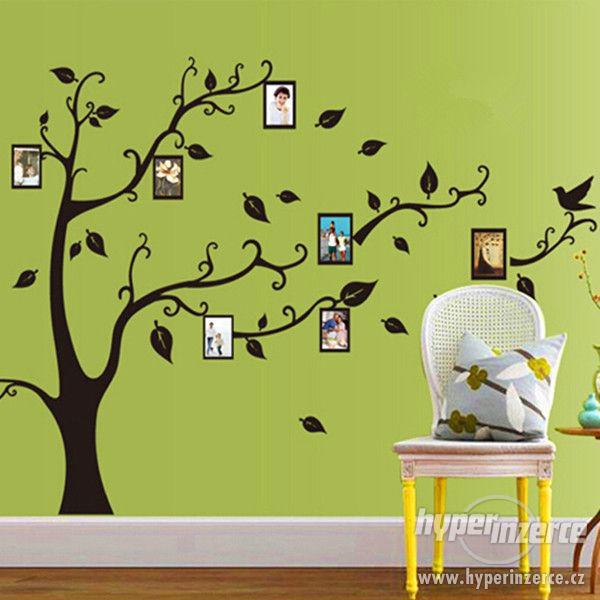 Nálepka na stěnu - strom s obrázky - foto 2