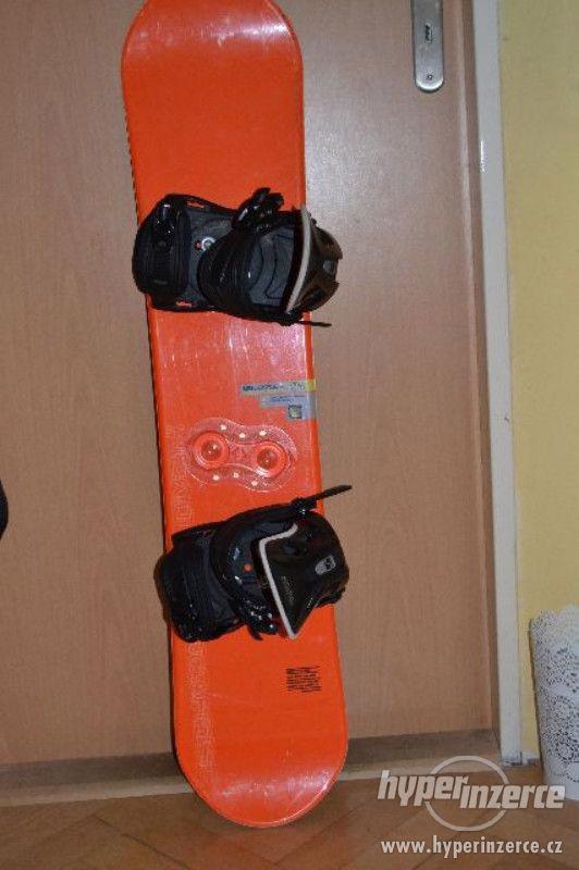Dětský snowboard Head vč.vázání, velikost 110 - foto 1