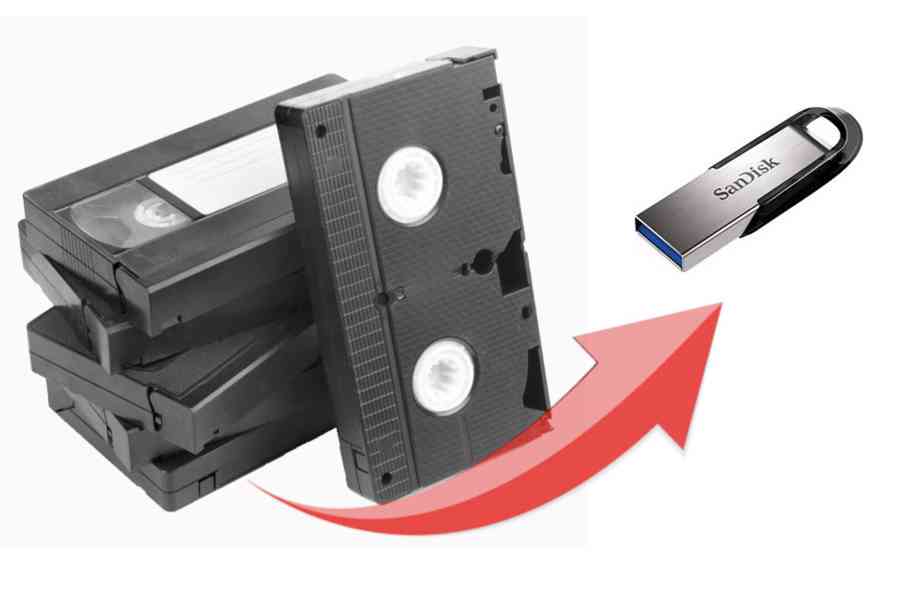 Digitalizace videokazety VHS na USB flash disk - foto 1