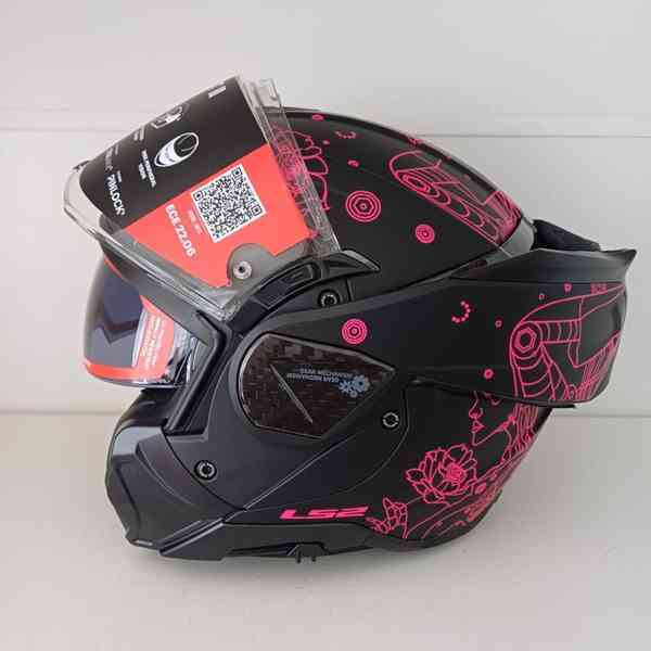 Silniční přilba Ls2 Advant II Sophia Black Pink - foto 6