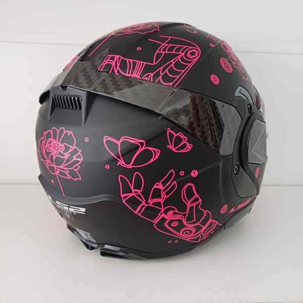 Silniční přilba Ls2 Advant II Sophia Black Pink - foto 11