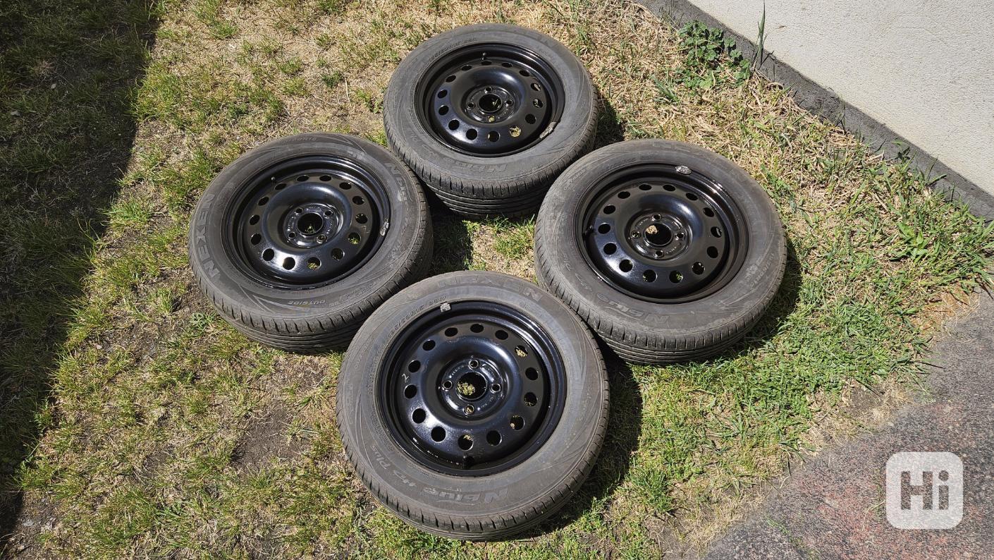 Ford Fusion letní pneumatiky 195/60R15 disky 6Jx15 ET52,5 - foto 1