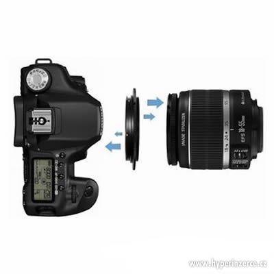 Canon EOS Makro Macro Adaptér Redukce Pro Canon 58mm 58 mm - foto 4