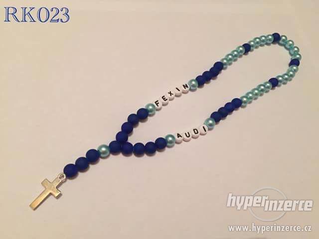 Růženec  do  auta  pro  štěstí - foto 3