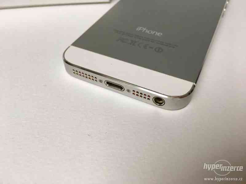 Prodám iPhone 5s 32 GB stříbrný - foto 6