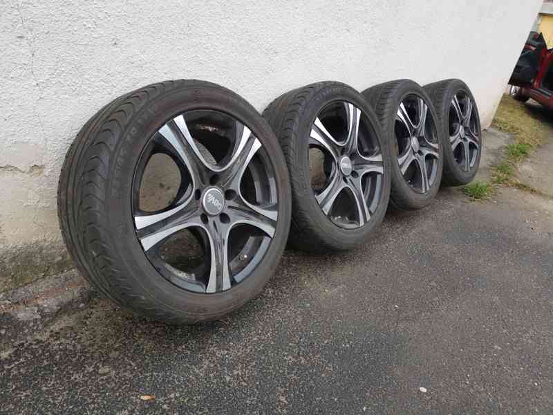 Alu kola 5X112 7.5JX17H2 ET45+ letní 235 45 17 - foto 3