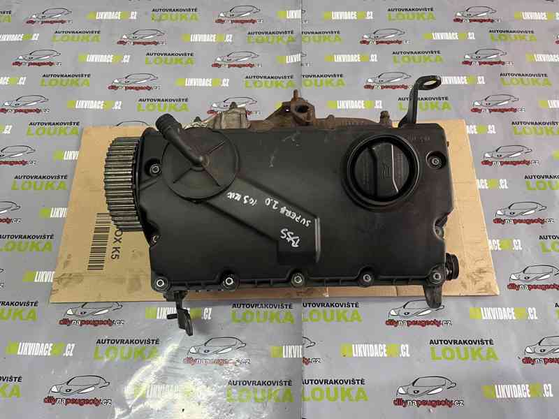 Hlava 2,0TDI BSS Škoda Superb 038103373R kompletní - foto 2