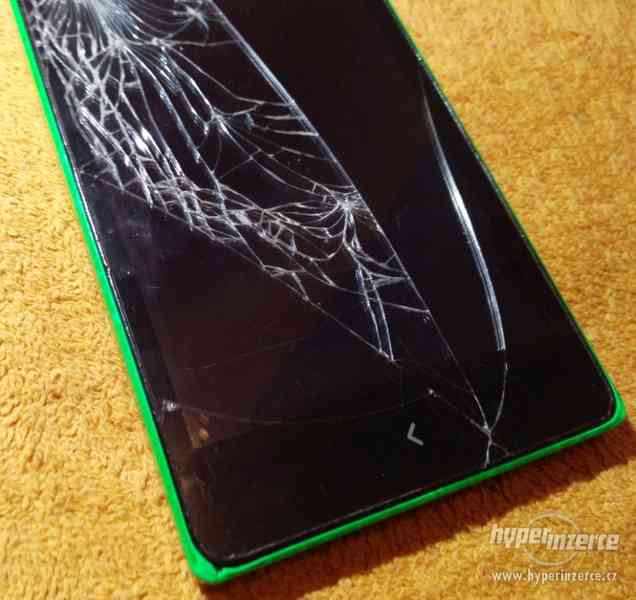 Nokia XL Dual SIM Bright Green - k opravě nebo ND - foto 4