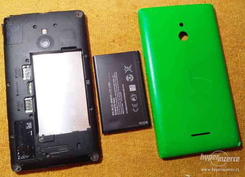Nokia XL Dual SIM Bright Green - k opravě nebo ND - foto 5