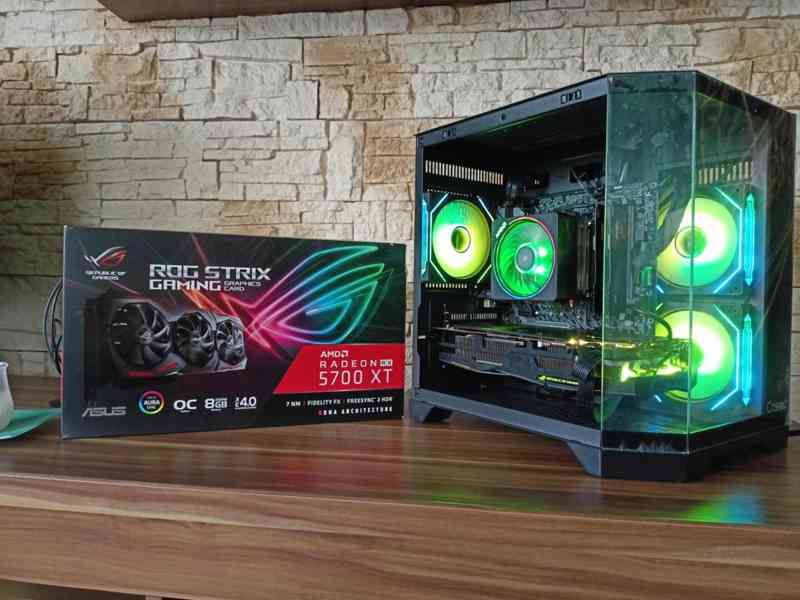 🔥 HERNÍ PC RYZEN 7 3800X, 16GB RAM, RX 5700XT STRIX, SSD 🔥 - foto 2