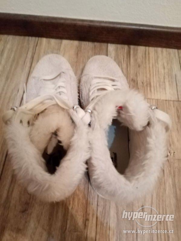 dámské zimní boty s kožíškem zvenku Puma - foto 2