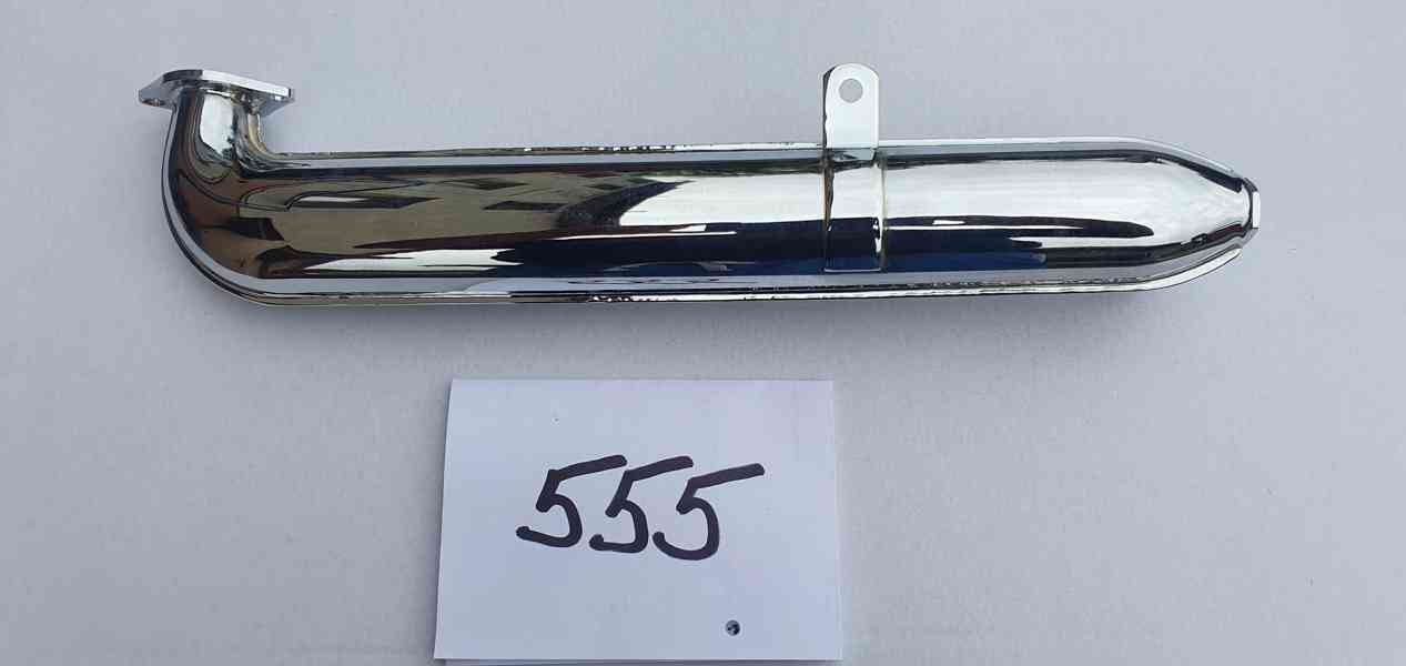 Jawa 50 pionýr 550, 555 výfuk - foto 3