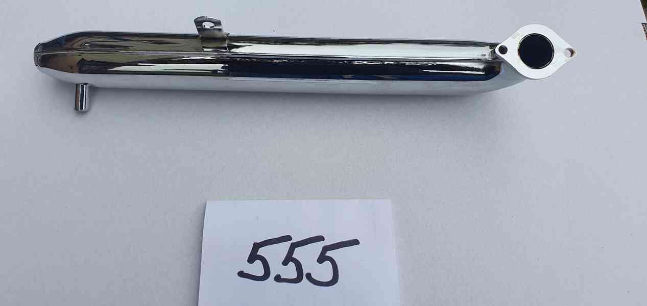 Jawa 50 pionýr 550, 555 výfuk - foto 5