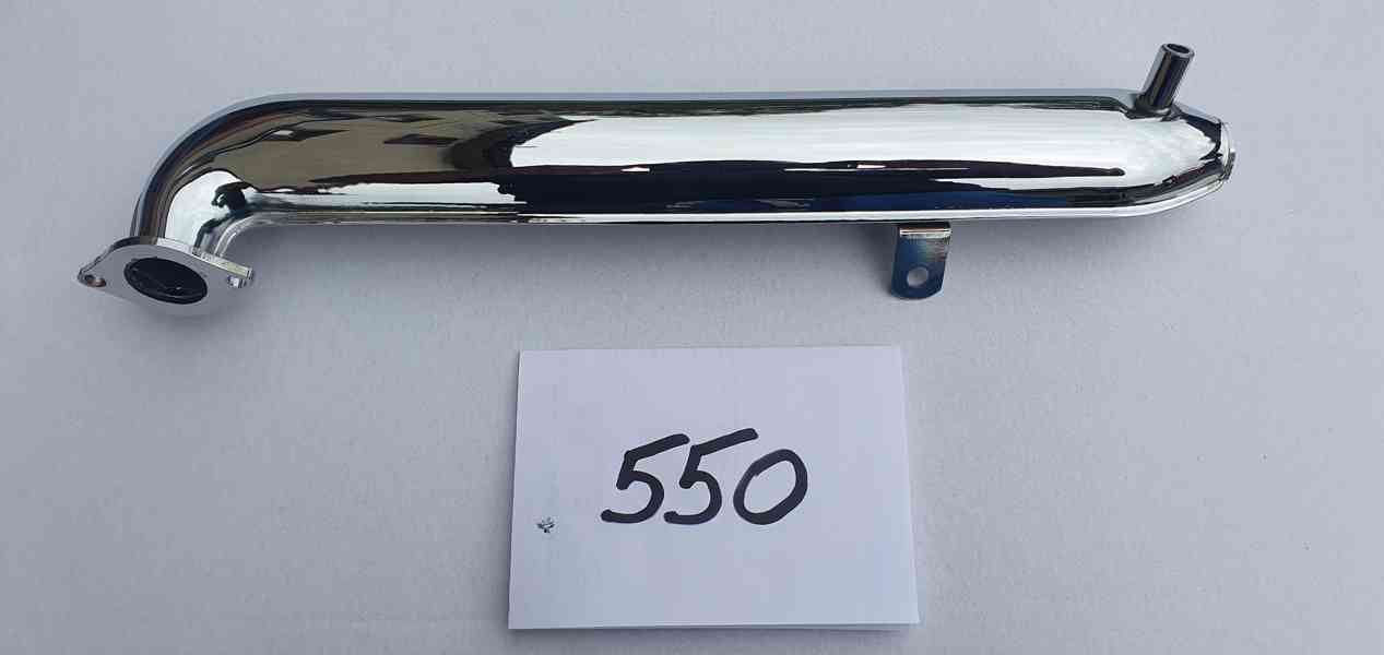 Jawa 50 pionýr 550, 555 výfuk - foto 2