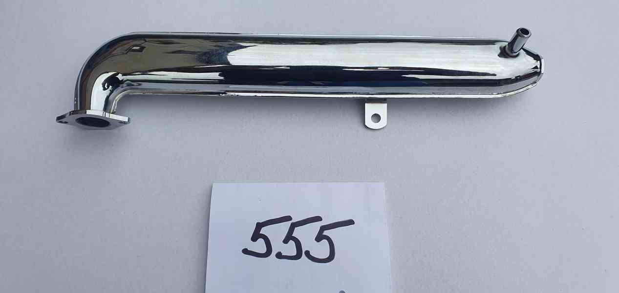 Jawa 50 pionýr 550, 555 výfuk - foto 4