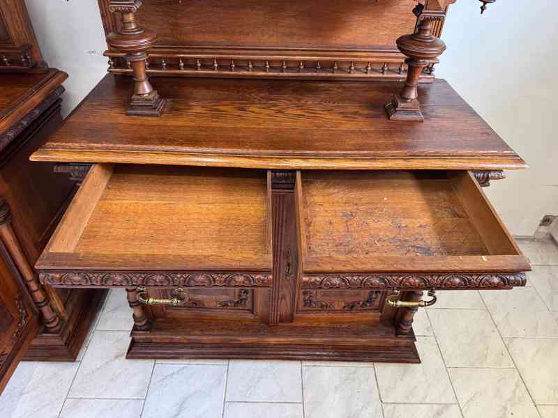 Starožitné párové příborníky Henri II. - foto 11