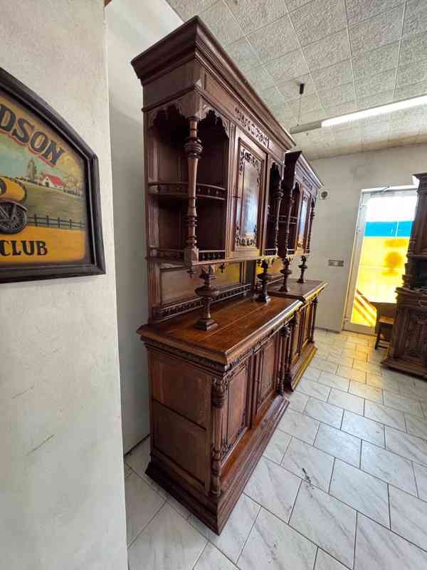 Starožitné párové příborníky Henri II. - foto 3
