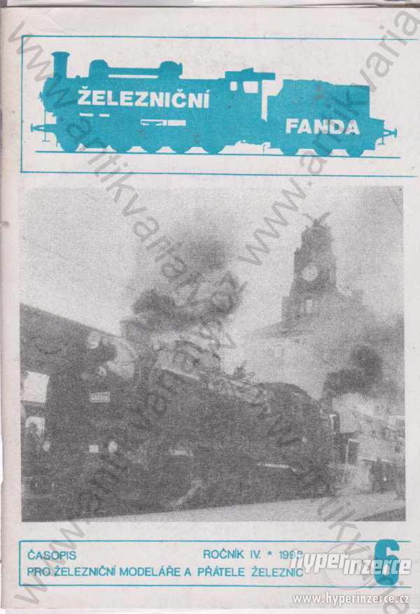 Železniční fanda, ročník IV., číslo 6 1993 - foto 1