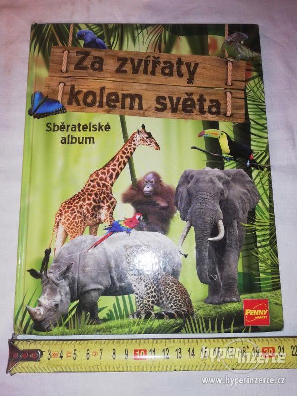 Sběratelské album ZA ZVÍŘATY KOLEM SVĚTA - komplet - foto 1