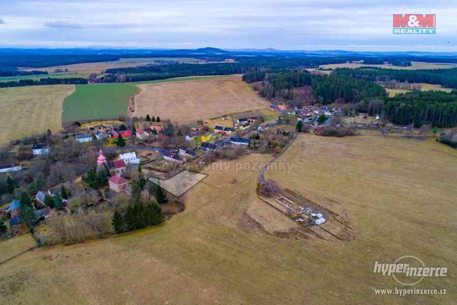 Prodej, pozemek k bydlení, 3408 m2, Domaslav